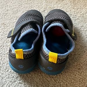 Merrell Water Shoes Bare step h20 walker Toddler boy slip ons velcro 7.5 Wide